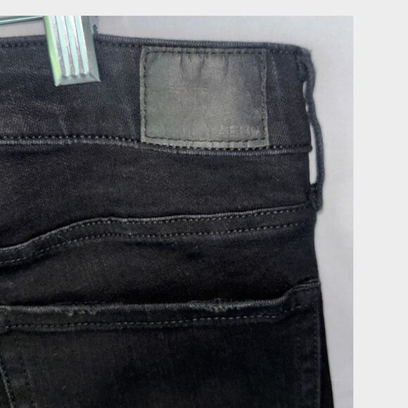 Aeropostale High Rise Skinny Jeggings Size 8 Distressed Grunge Punk Streetwear - Picture 10 of 10